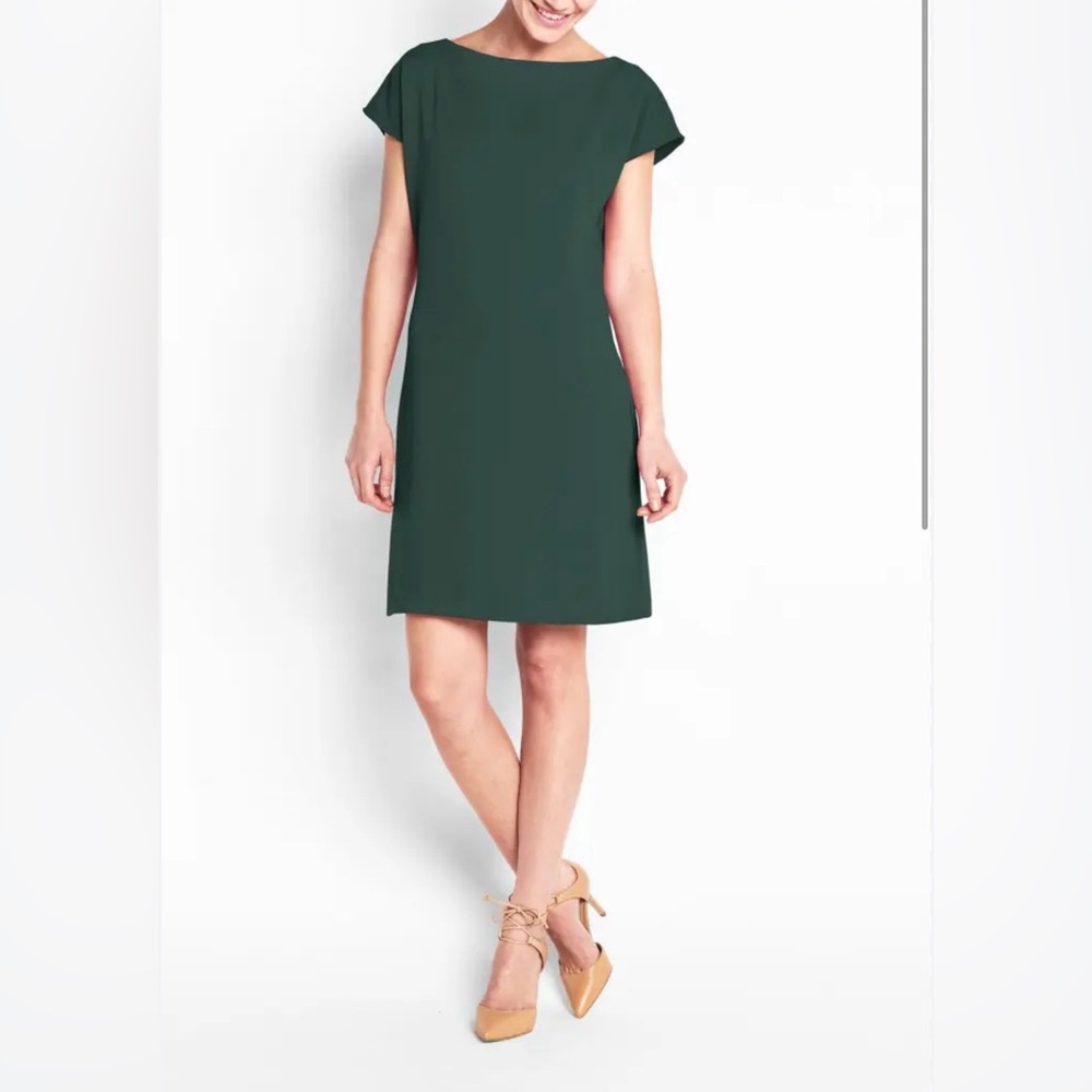 Of / Mercer Sheath Dress Pull-On Dark Green Medium